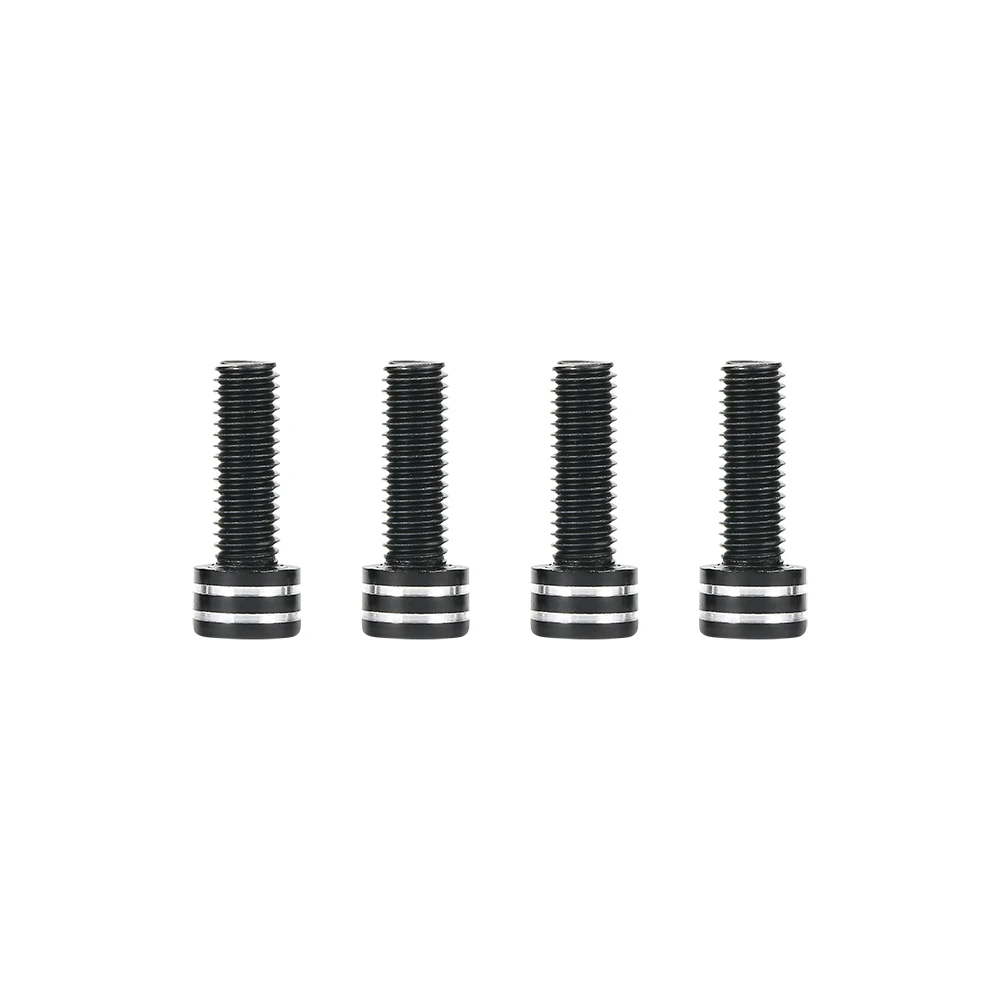 

Bicycle Water Bottle Holder Screws Aluminum Alloy Hex Socket Holder Universal Screws 4PCS