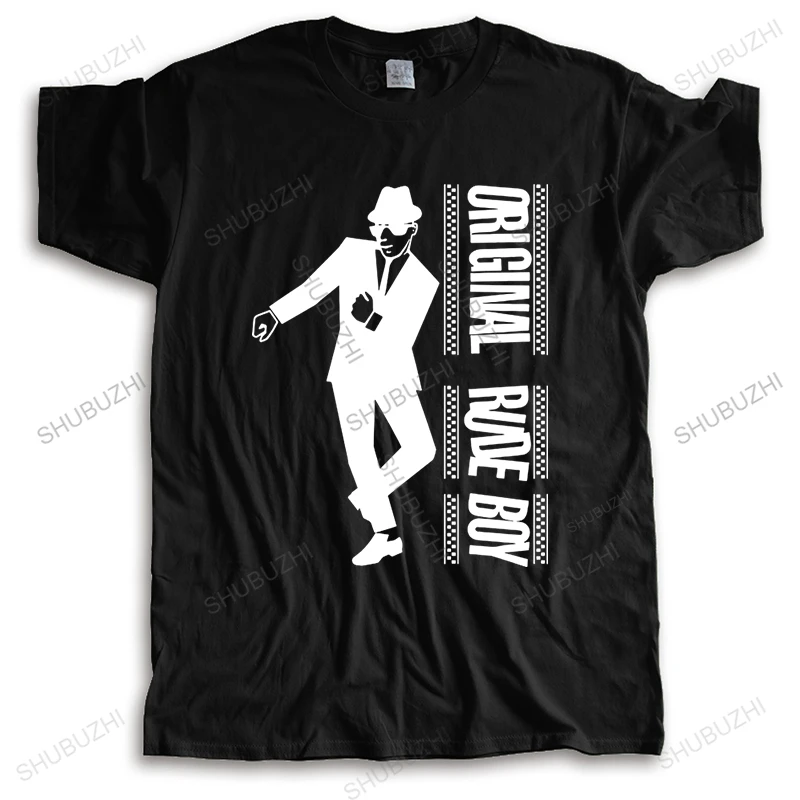 

New fashion brand t-shirt cotton summer short sleeve tees ORIGINAL RUDE BOY SKA PUNK OI TONE many color tops unisex teeshirt