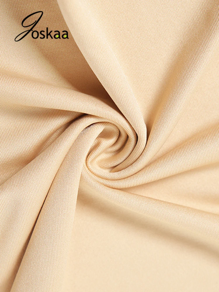 

Joskaa Solid Color 3 Piece Sets Women Skirt Outfits Sexy Commuting Clothes Fashion Streetwear Summer 2021 Party Night Clubwear