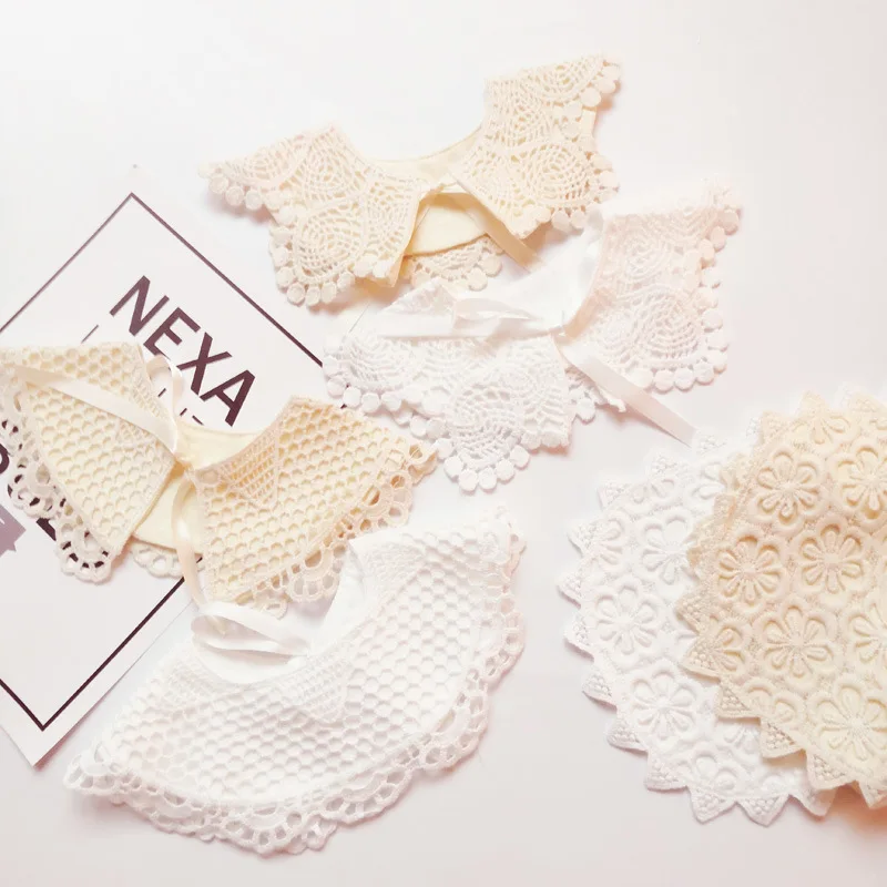 Элегантный милый нагрудник принцессы для младенцев новорожденных накладной