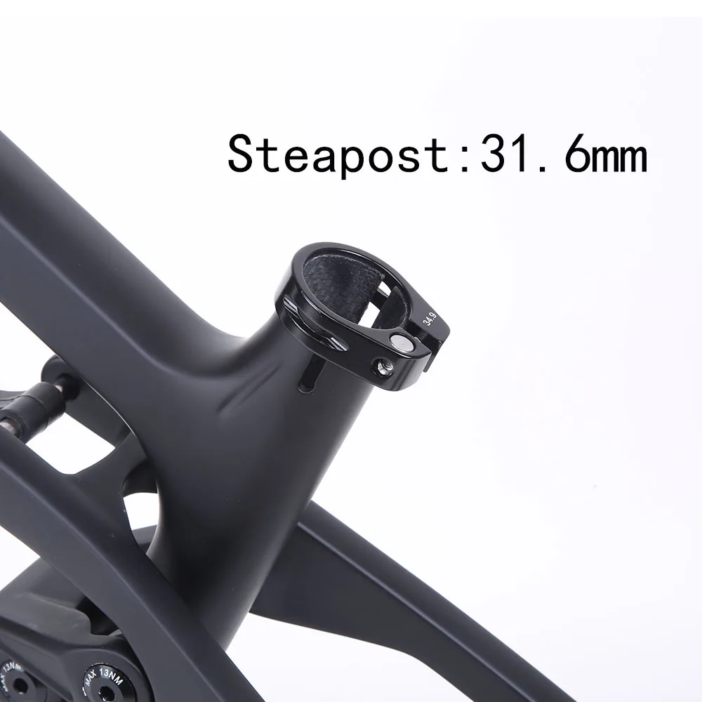 Бренд carbon T800 toray 2" полный подвесной горный велосипед рама горячая Распродажа Китай Карбон MTB велосипед 29 диск mtb рама 148 через