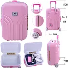 2 цвета на выбор, чемоданкопилка для 18-дюймовой американские кукольные аксессуары и 43 см куклы для новорожденных и 41 см Nenuco  BJD  Logan