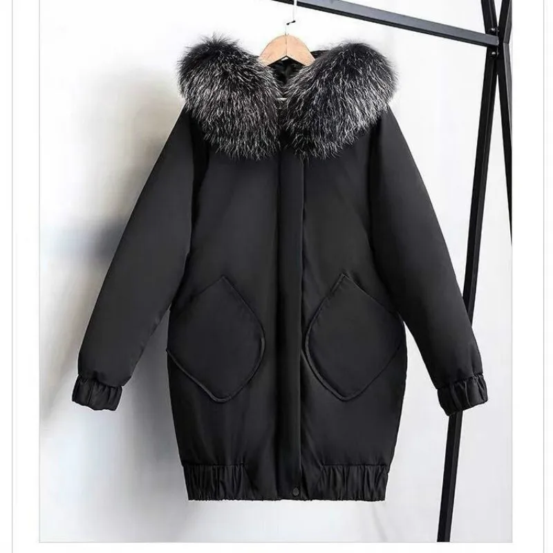 Женские зимние пальто длинные хлопковые повседневные стеганые куртки женские