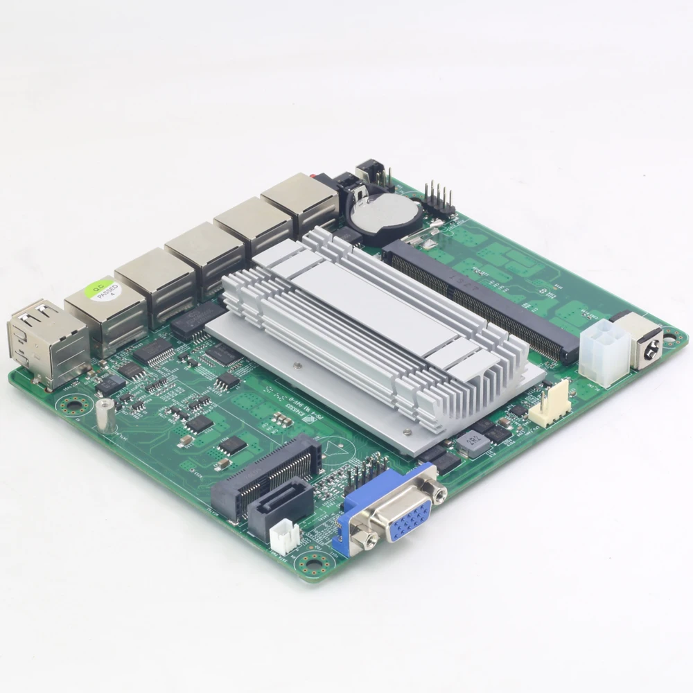 Материнская плата Mini ITX Intel Celeron J1900 4x1000 Мбит/с 211AT Gigabit Ethernet USB VGA RJ45 маршрутизатор