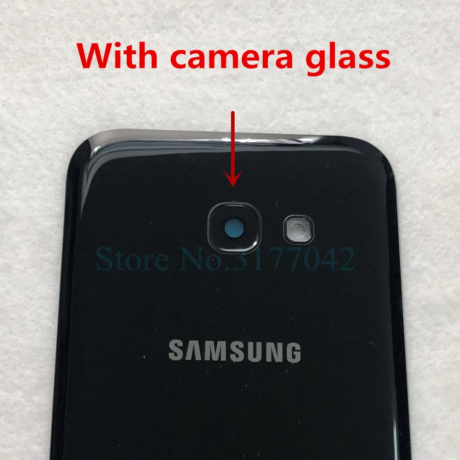 SAMSUNG Back Battery Cover A320 A520 A720 For Samsung Galaxy A5 A3 A7 SM-A520F SM-A320F SM-A720F Back Rear Glass Case