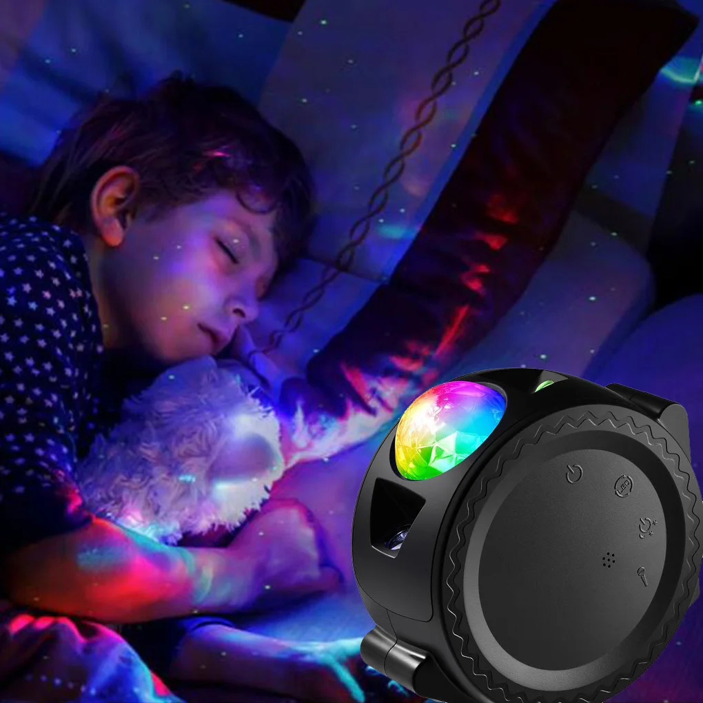 Проектор звездного неба ночной Светильник проекции 6 цветов океана