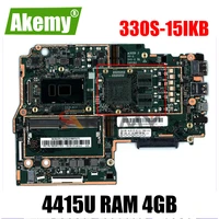 akemy new mb for lenovo 330s 15ikb notebook motherboard cpu pentium 4415u ram 4gb ddr4 tested 100 working ok