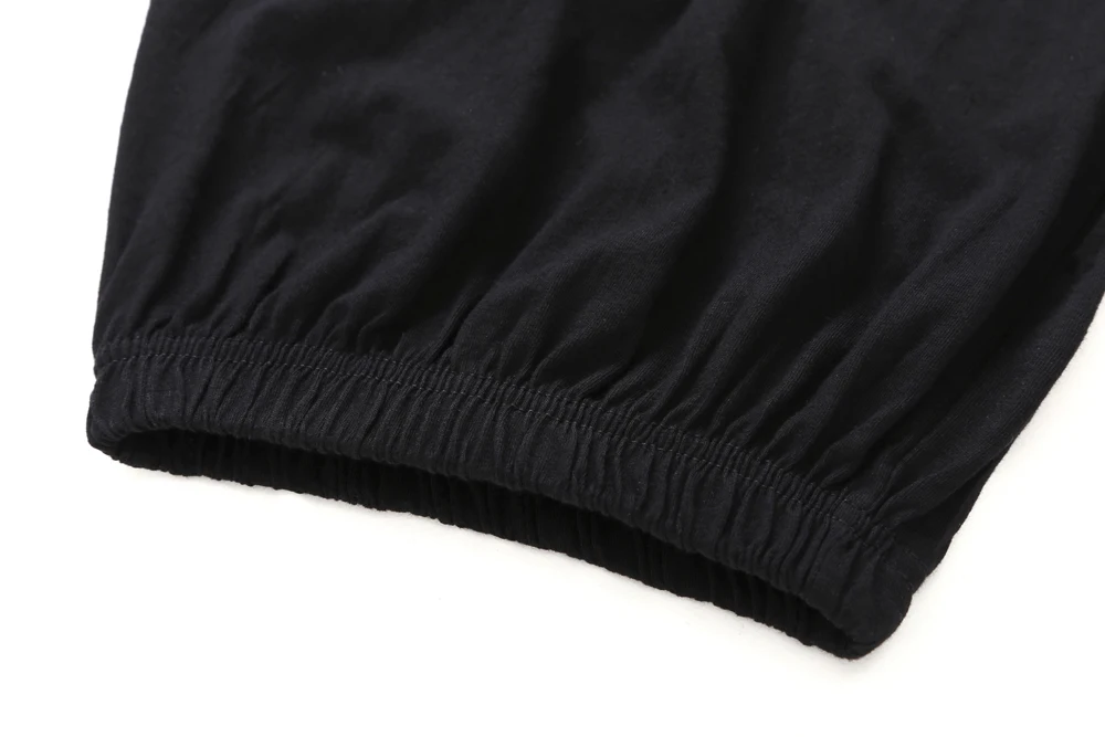 2020 Модный комплект одежды для маленьких мальчиков и девочек черная футболка с