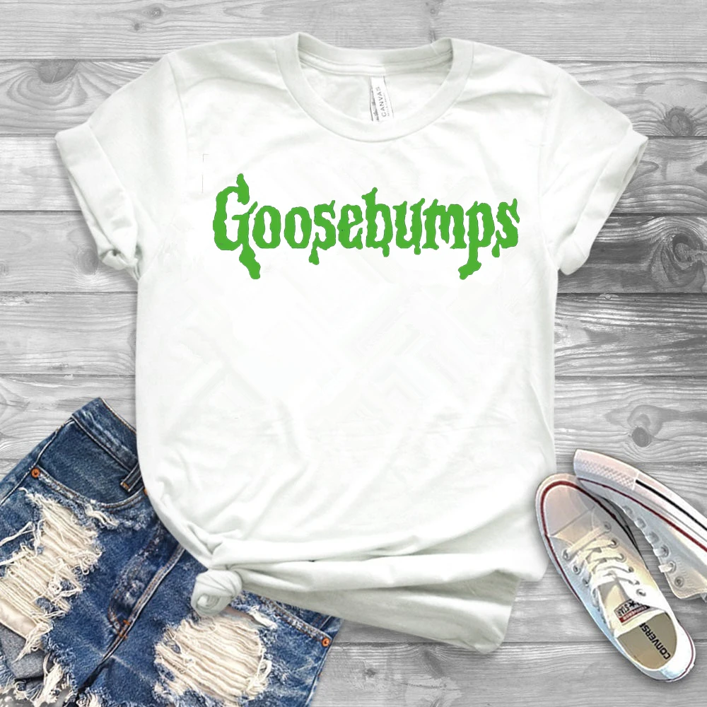 2019 Goosebumps рубашка 90s Винтажная Футболка крутые рубашки в стиле Хэллоуин