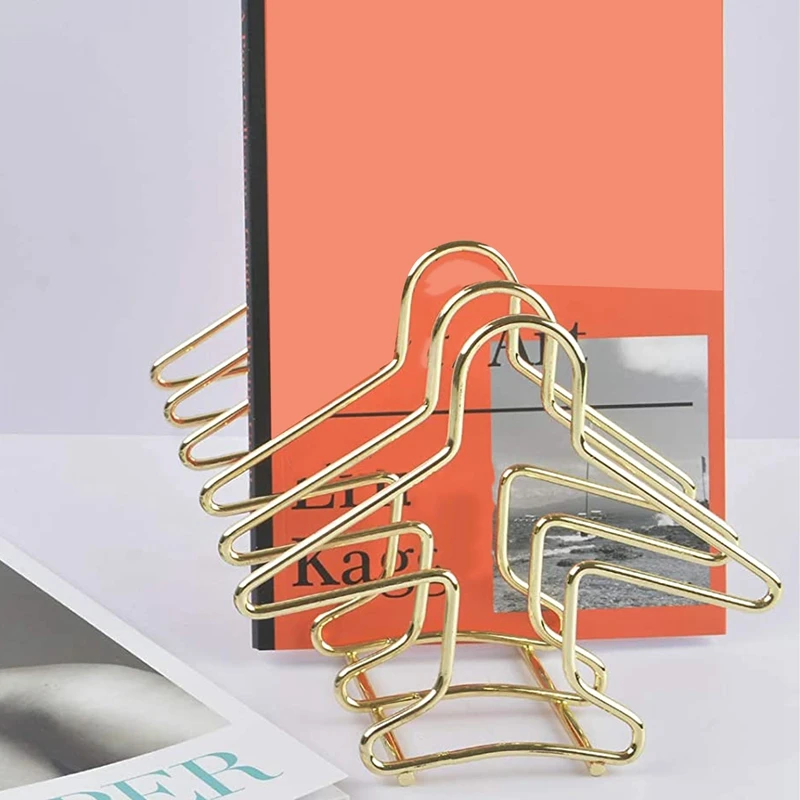 

File Organizer Desktop Storage Book Rack 5 Section Bookshelf Magazine Holder Art Book Stand Book Ends