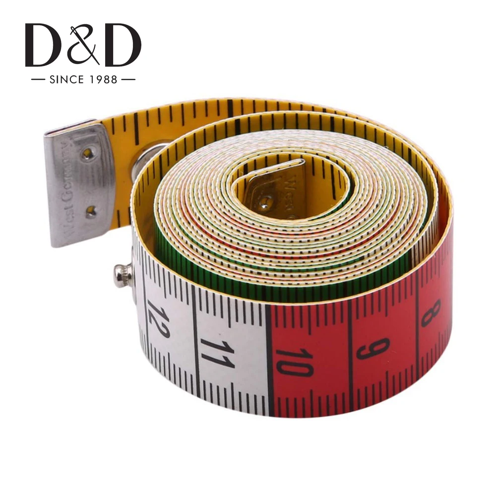 D & немецкая качественная мягкая рулетка 1 5 м/60 дюймов швейная линейка