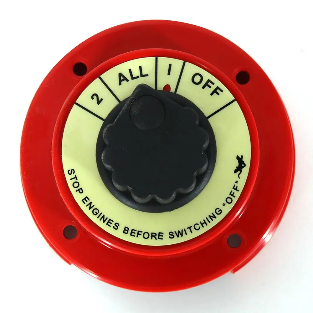 Переключатель аккумулятора для лодки судового автомобиля 12 В/24 в пост. Тока 300