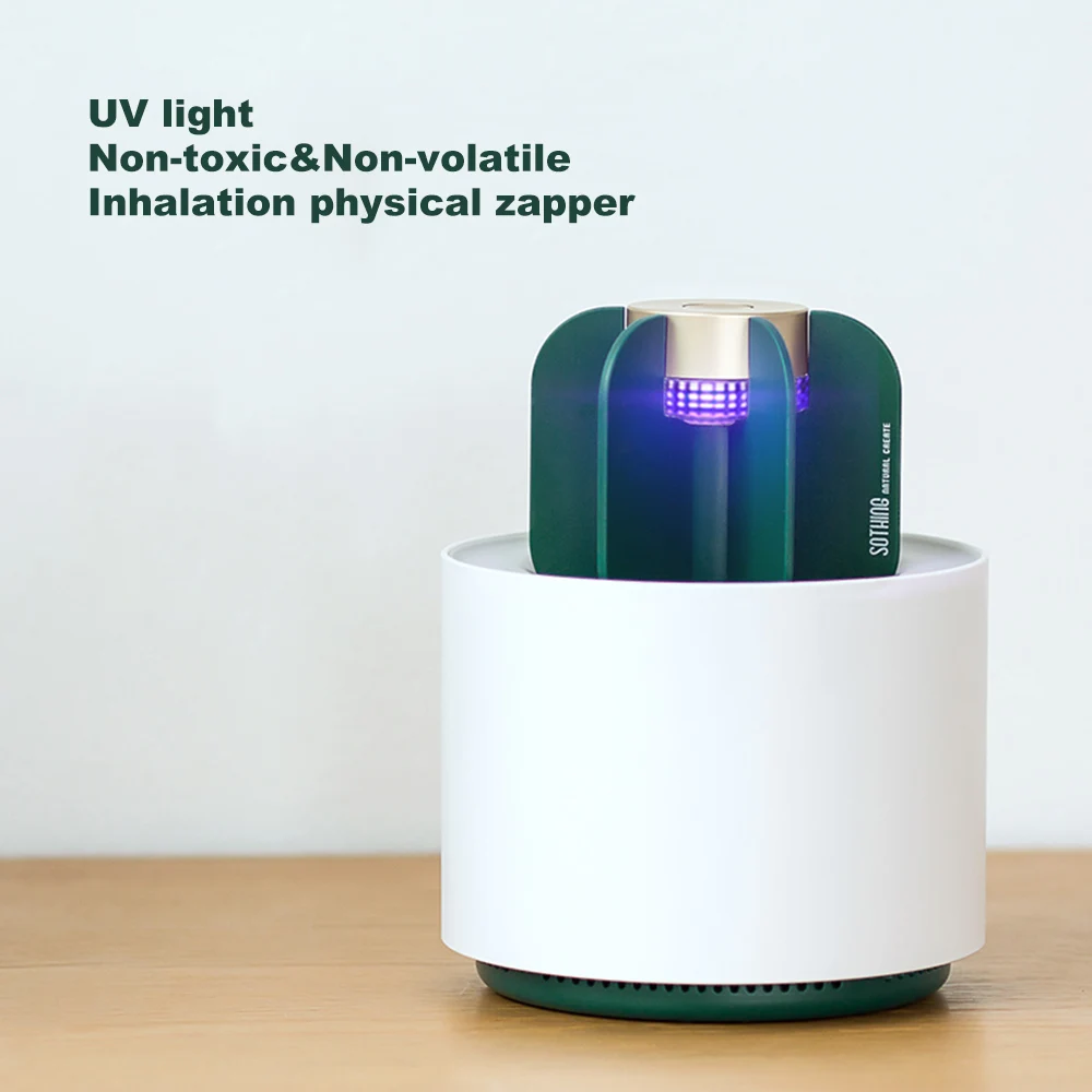 Портативная УФ-лампа для отпугивания комаров лампа-ловушка насекомых без запаха