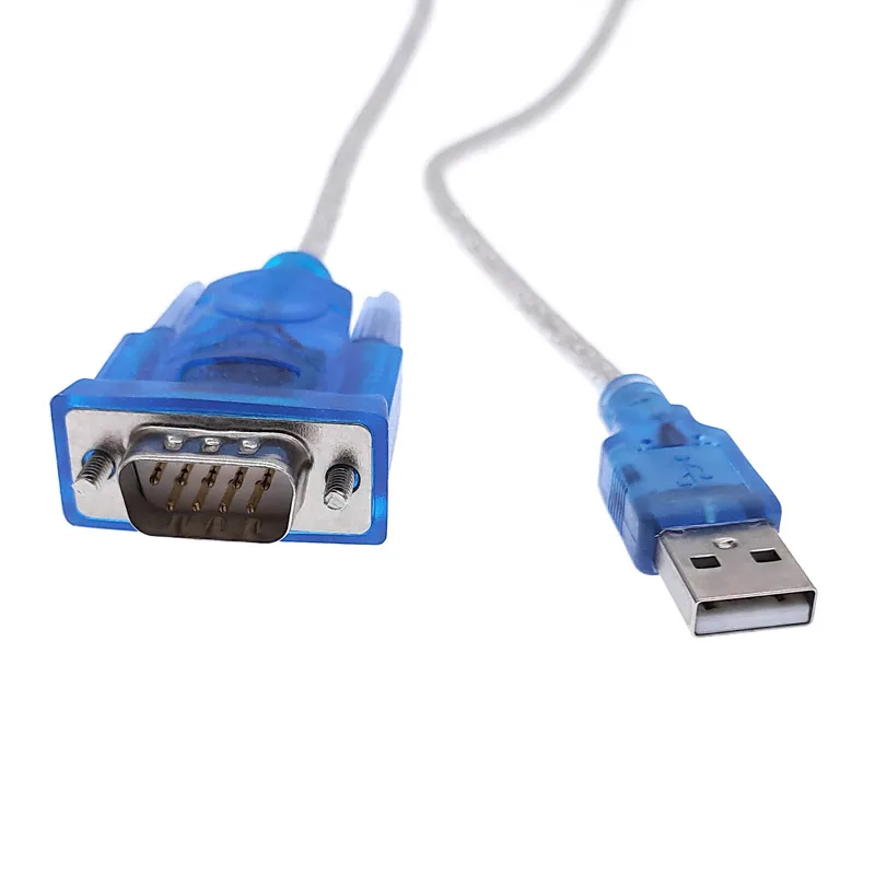2 шт. CH340 USB к RS232 серийный Порты и разъёмы 9 Pin DB9 кабель Serial COM адаптер конвертер