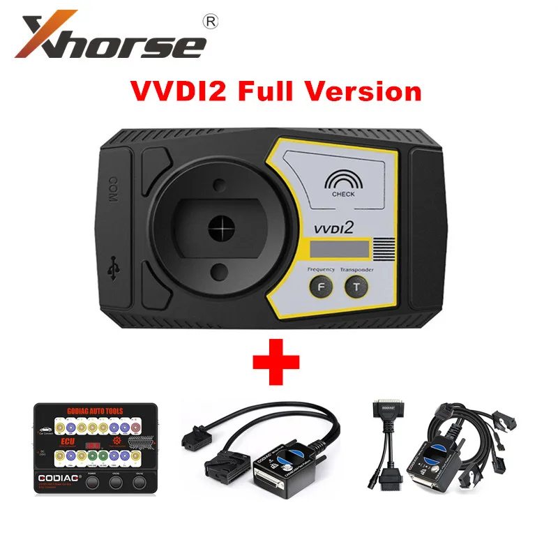 Xhorse VVDI2 Full  Version With 13 Configurations Plus GODIAG GT100/CAS4&CAS4+/For BMW FEM/BDC Programming Test Platform