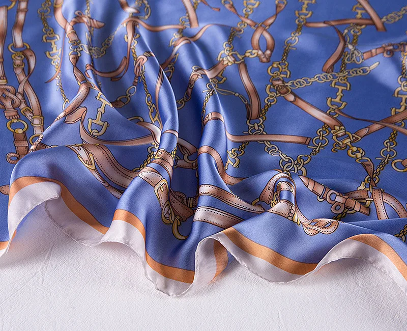 Новинка 2020 женский шелковый шарф модные женские квадратные шарфы мягкие