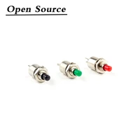 10pcs 5mm self resetmomentary micro push button switch ds 402 0 5a red green black
