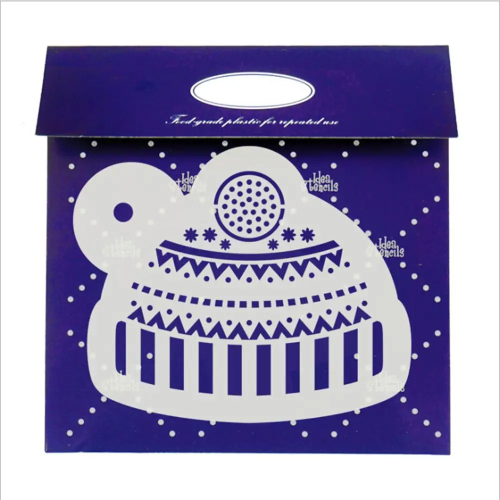 Новинка форма для печенья из нержавеющей стали Рождественская шапка свитера DIY