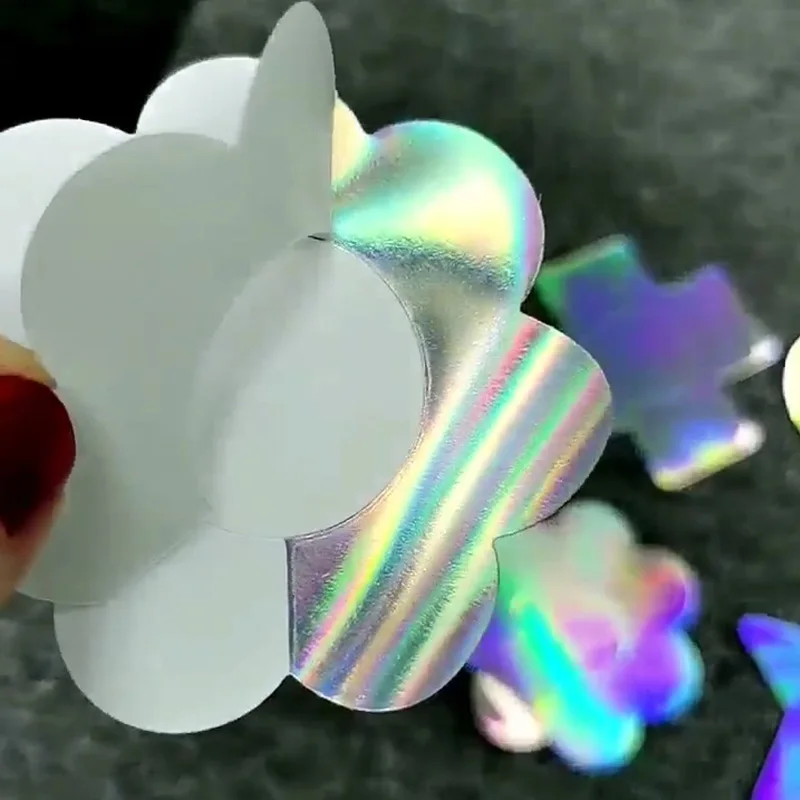 Ультратонкие цветные лазерные бриджи 50 пар (100 шт.) накладки на соски для груди