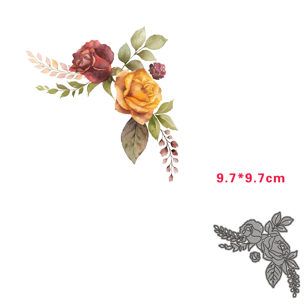 Металлические штампы для скрапбукинга 2020 высушенные цветы штамповки и