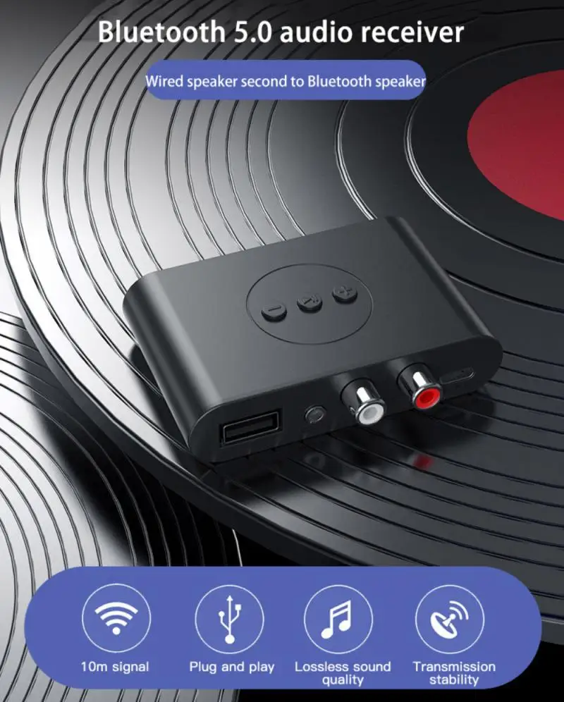 Bluetooth-совместимый передатчик приемник беспроводной адаптер с низкой задержкой 3 5