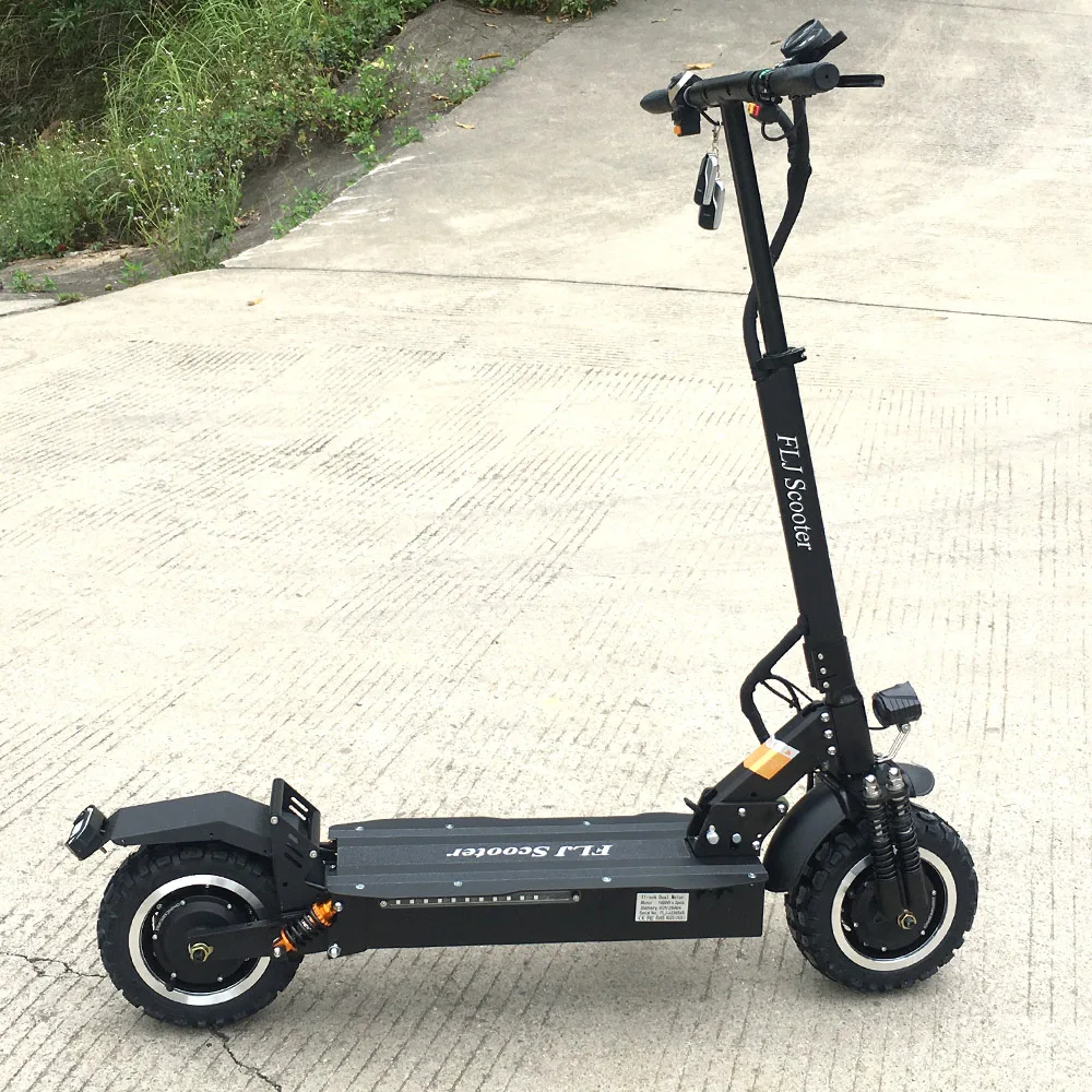 Preise FLJ Upgrade 3200W Elektrische Roller Mit 60V Dual Motor Tretroller Electrico Fett Reifen Faltbare Erwachsene E Roller