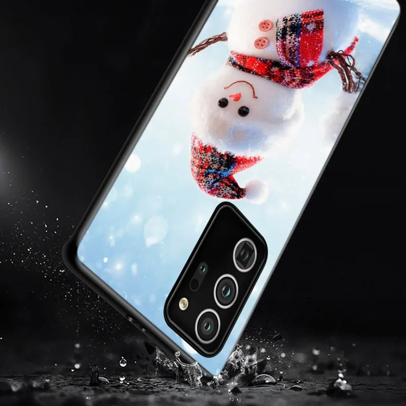 

Christmas Santa Deer For Samsung Galaxy S20Ultra S20 Plus S10 Lite A01 A11 A21 A21S A31 A41 A42 A51 A71 A81 UW Phone Case