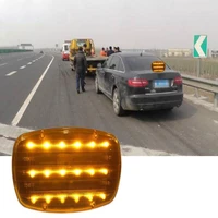 1pc 3 5v universal car magnetic wireless 18led warning flash lamp safety indication anti collision signal light parking lamps