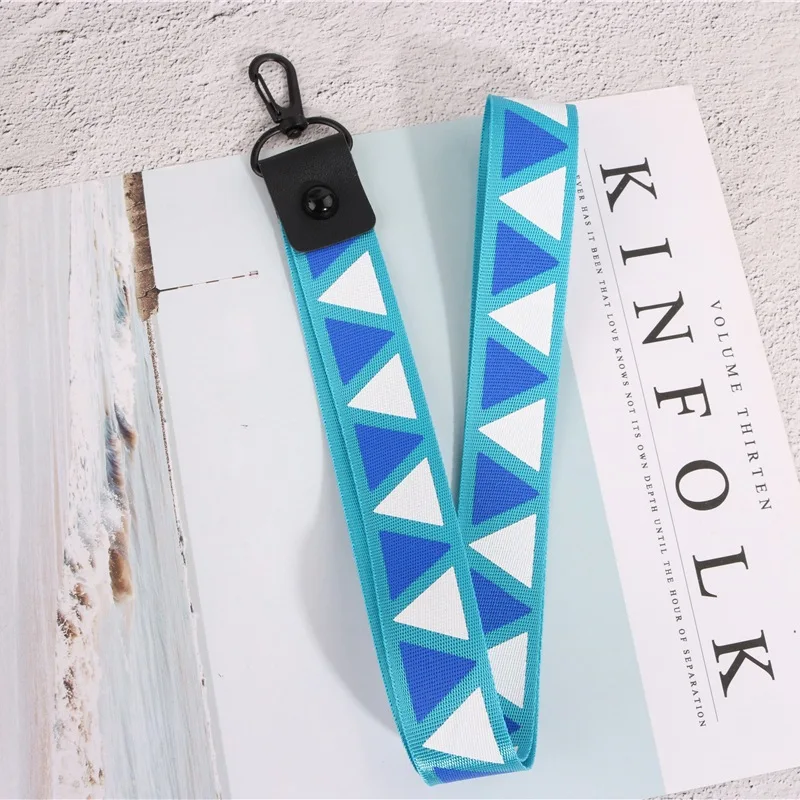 Треугольный шнурок популярного цвета для ключей и телефонов брелоки с