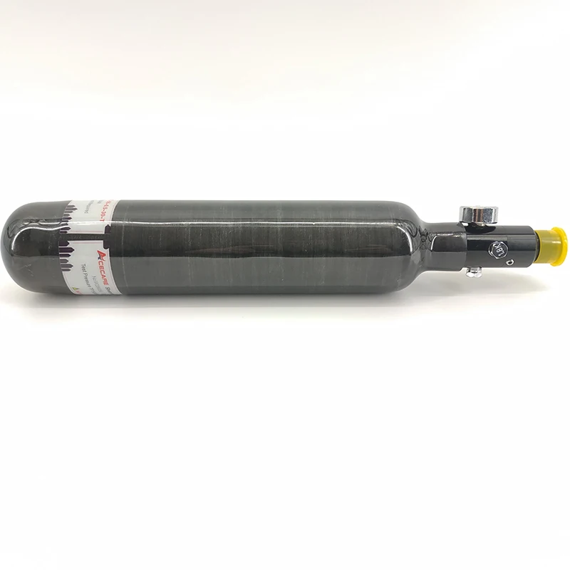 Pcp воздушный пистолет цилиндр 4500Psi 0.5L M18* 1,5 черный углеродный волоконный резервуар для подводной охоты подводная мини-Дайвинг-Танк Acecare