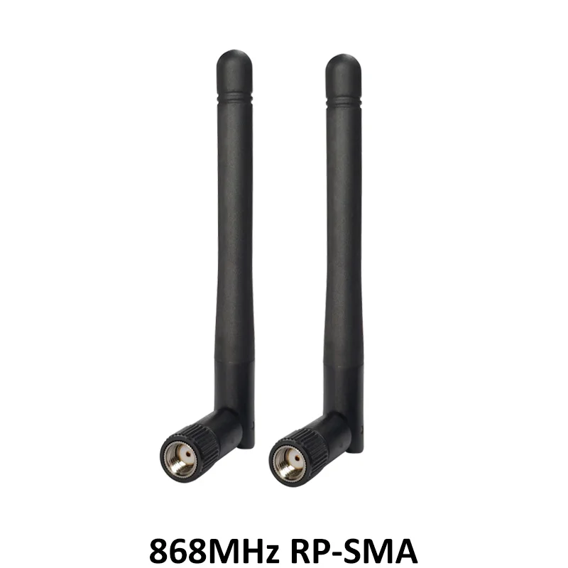 GRANDWISDOM 10pcs 868mhz antenna 3dbi sma female 915mhz lora antene pbx iot module lorawan signal receiver antena