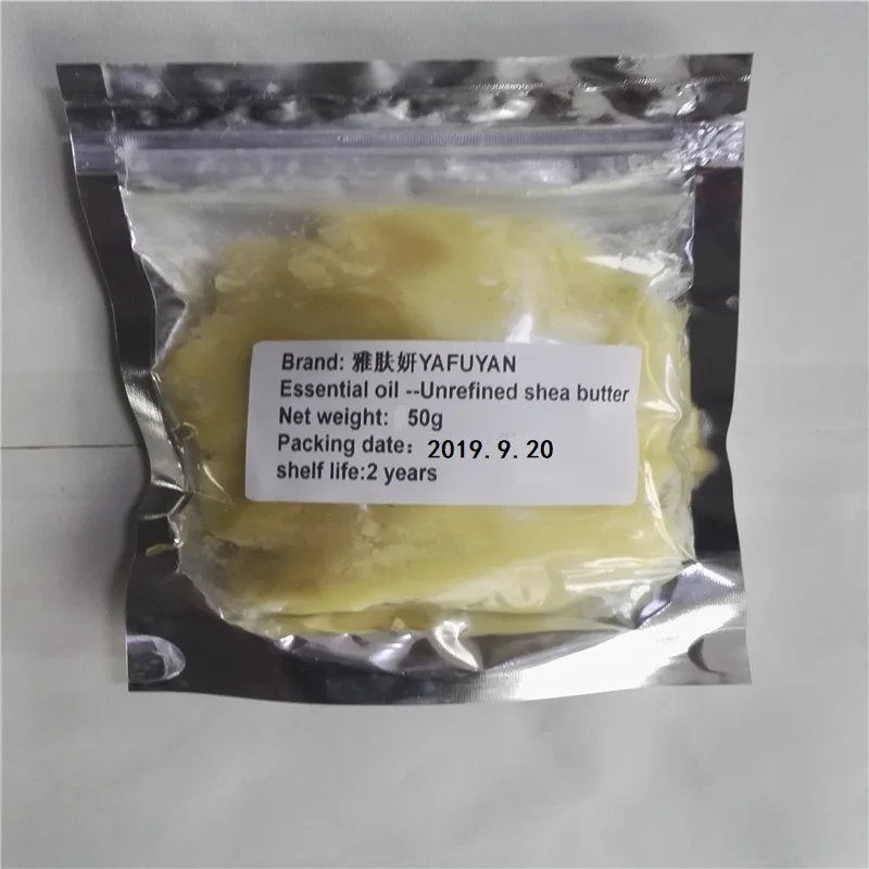 Косметика YAFUYAN 50 г сырье натуральное органическое нерафинированное масло ши масло свежего класса питательная увлажняющая, против морщин уход за кожей