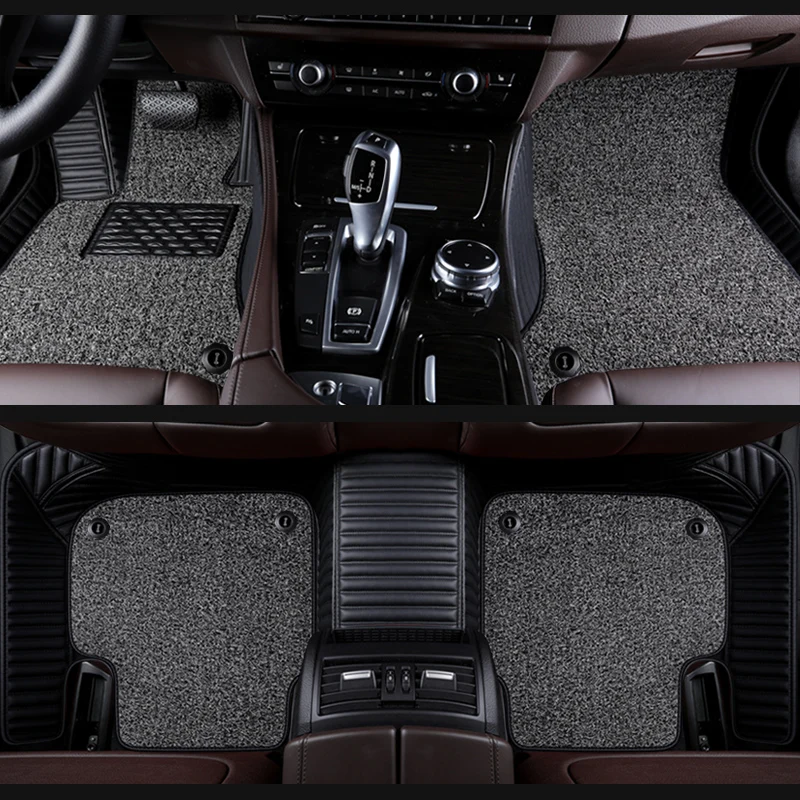 

Custom Car Floor Mats For volvo s40 xc60 xc40 c30 xc90 s60 v40 c70 s80 s90 v50 xc70 v60 v90 xc-classic Double foot mat