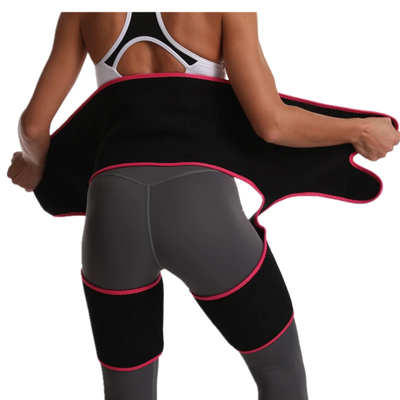 3 в 1 корсет боди женское ремень страп на талию и ноги Корректирующее белье для