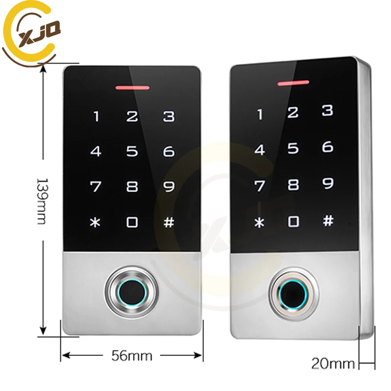 XJQ новый водонепроницаемый металл IP68 контроль доступа по отпечатку пальца