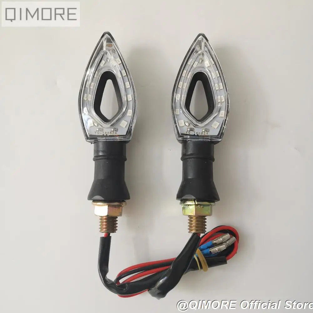 Светодиодный поворотный сигнал для скутера и мотоцикла 12 В поворота индикатор