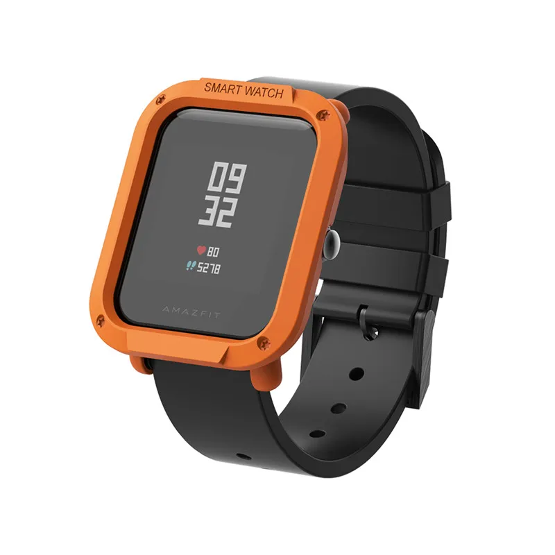 Orange Cover Жесткий защитный чехол для Amazfit Bip GTS GTR 42 мм 47 мм протектор для часов Huami Bip Lite аксессуары для умных часов SIKAI - Цвет: Orange Cover