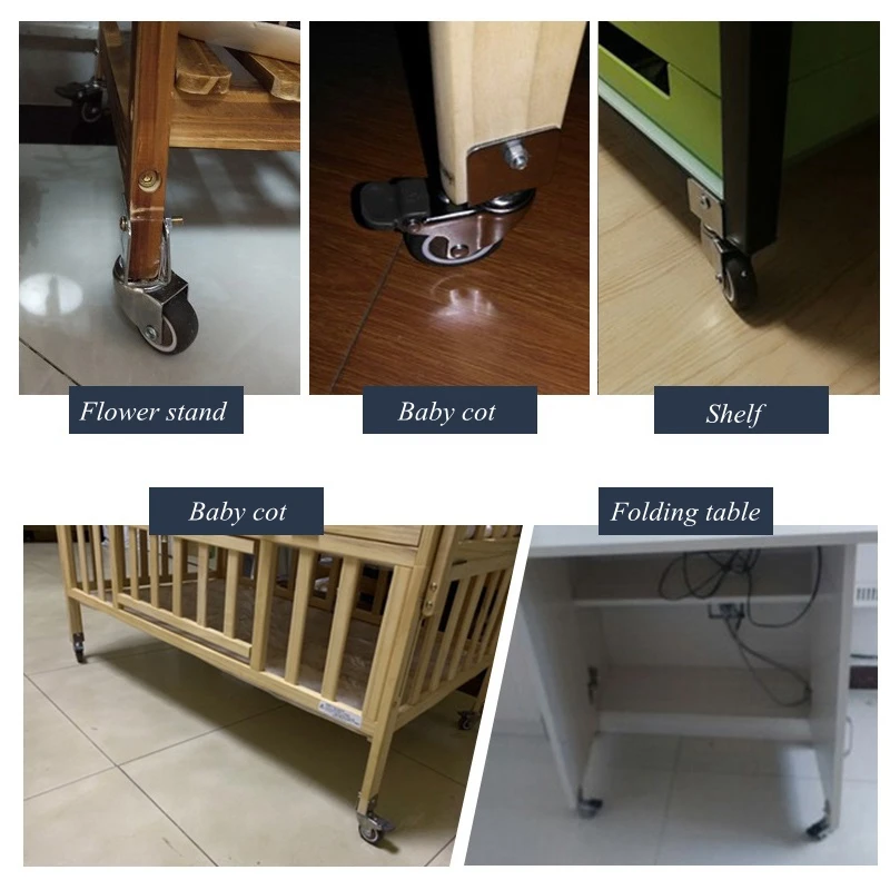 Резиновое колесо для детской кроватки 4 шт. запасные колеса УНИВЕРСАЛЬНАЯ мебель