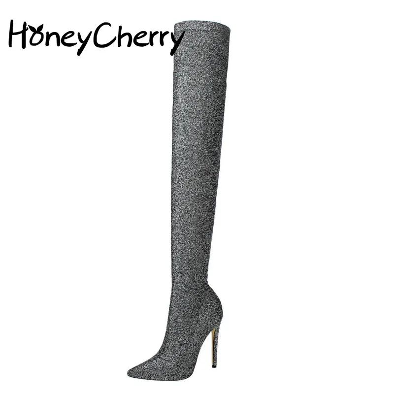 Женские ботинки Новинка 2019 года стильная модная обувь на очень высоком каблуке