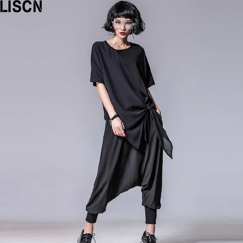 2020 Весна Лето Европа размера плюс футболки женские Асимметричные Женская