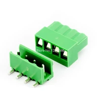 4pin 5 08 right angle terminal plug type 300v 10a 5 08mm pitch connector pcb screw terminal block connector