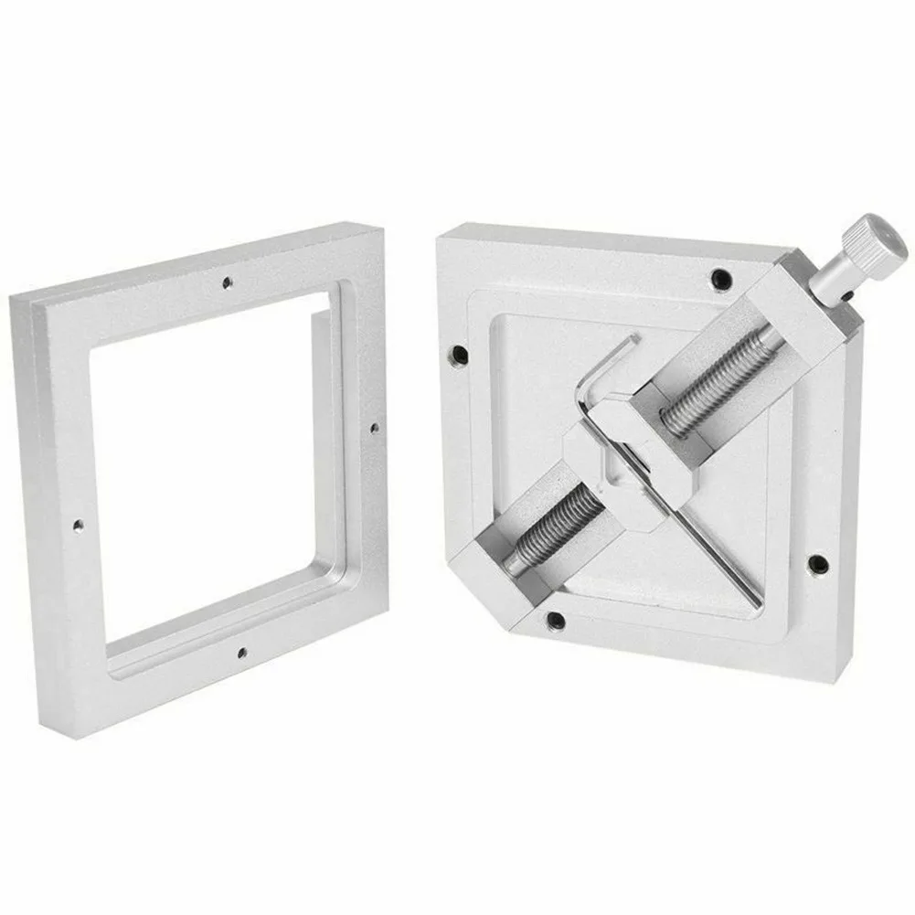 

2pcs BGA Reballing Station Stencils Template Holder Fixture Allen Wrench