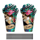 2021 Новый брызговик из углеродного волокна Enlee, горный велосипед, брызговик из углеродного волокна, цветной узор, горный Гора, универсальное удаление грязи