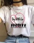 Летняя футболка K-pop, женская футболка для дважды, футболка оверсайз в Корейском стиле, футболка с Luv, Женская Винтажная футболка, рубашка 2020