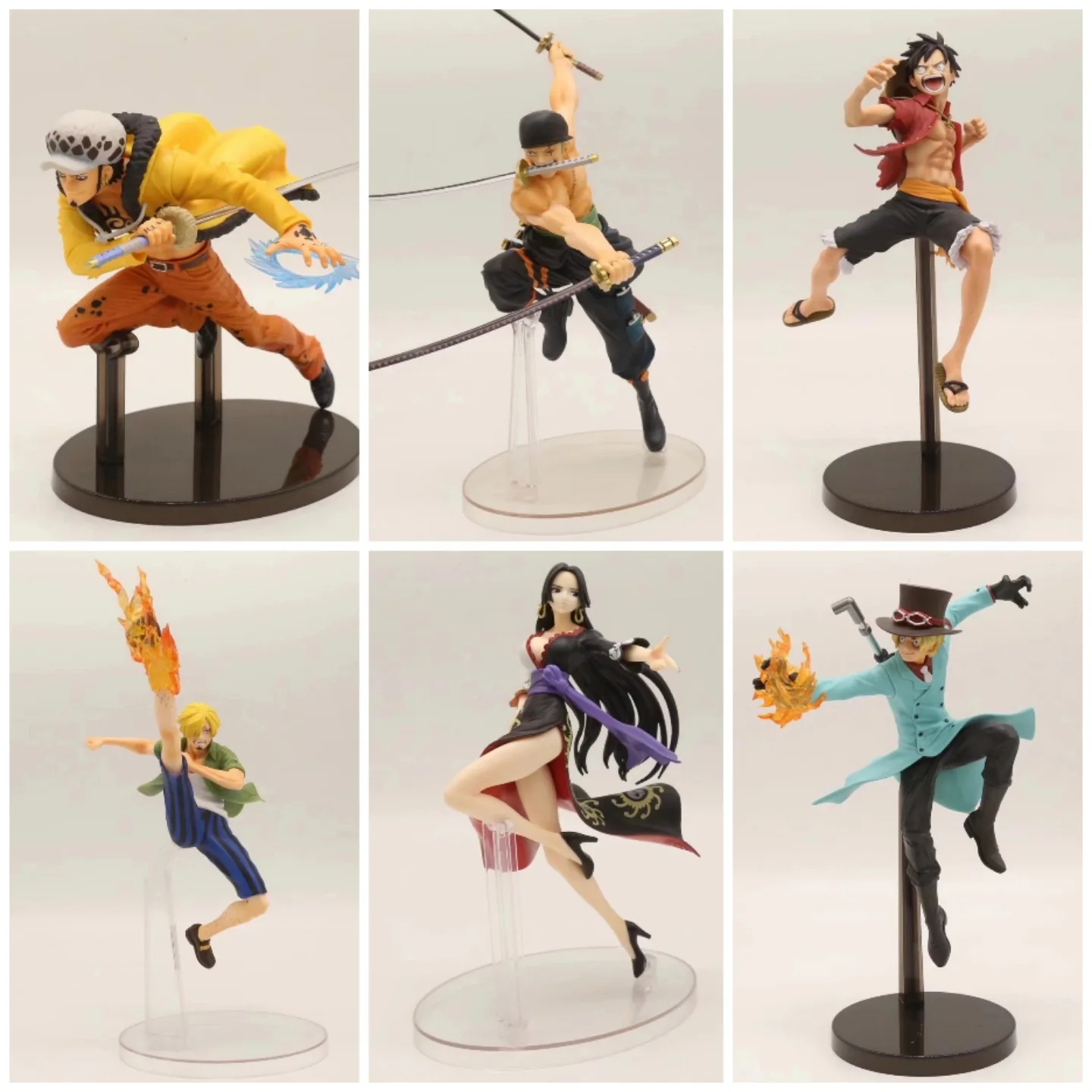 

Anime One Piece Movie Figure Toy One Piece Party Luffy Figure Boa Hancock Sexy Figure Zoro Sanji Sabo Law Action Figure Toy