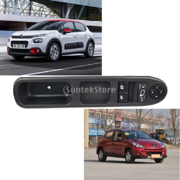 Переключатель управления окном питания 6554.QC для Citroen C3 Picasso Peugeot 207 CC | Автомобили и