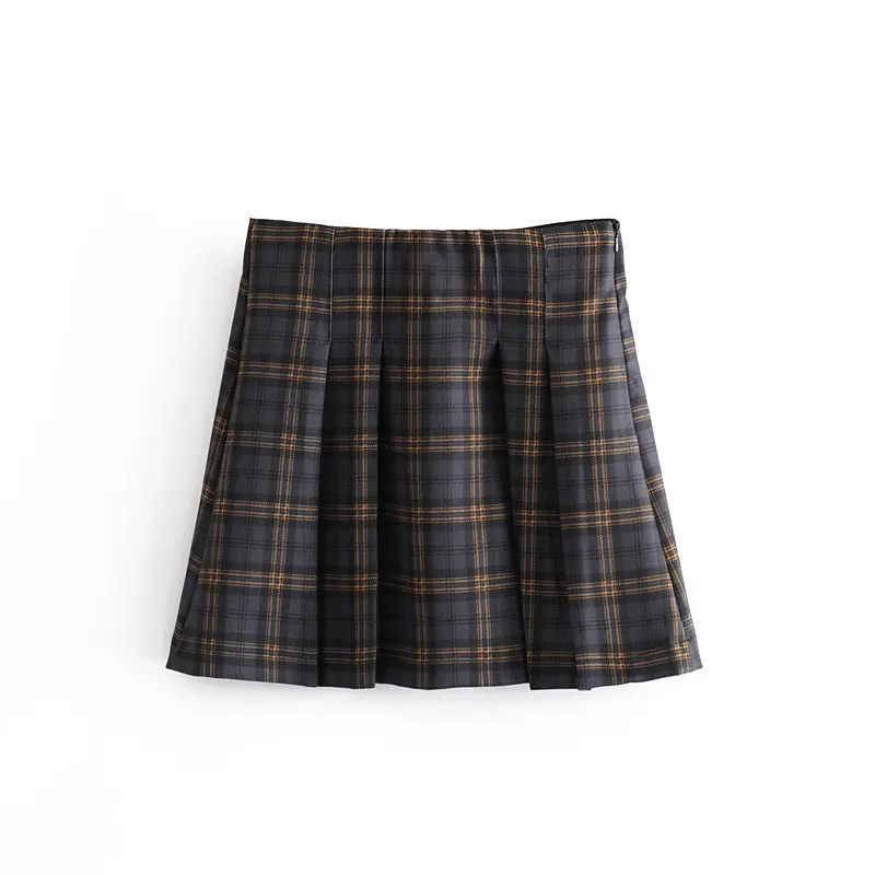 Мини юбка с высокой талией из искусственной кожи Женская мода 2019 зимние черные