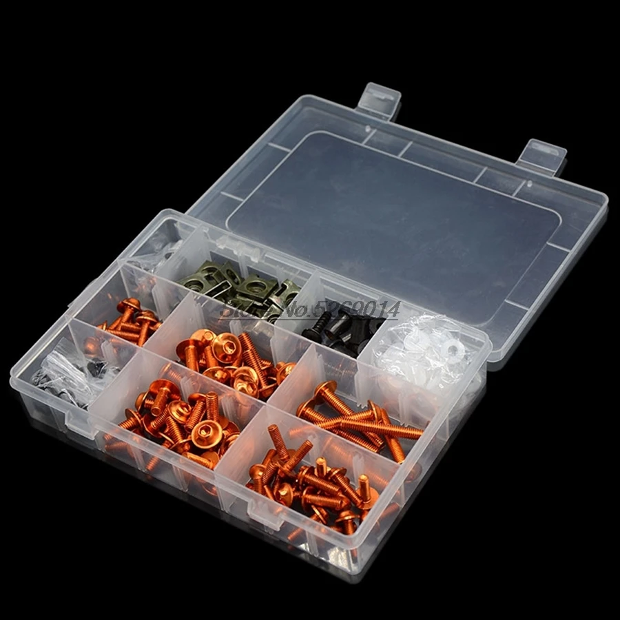 Motorcycle cover full Fairing Body Bolts Nuts Screw Threaded For Guidon Honda Crf1000L Africa Twin Yamaha Wr125X Indian | Автомобили и