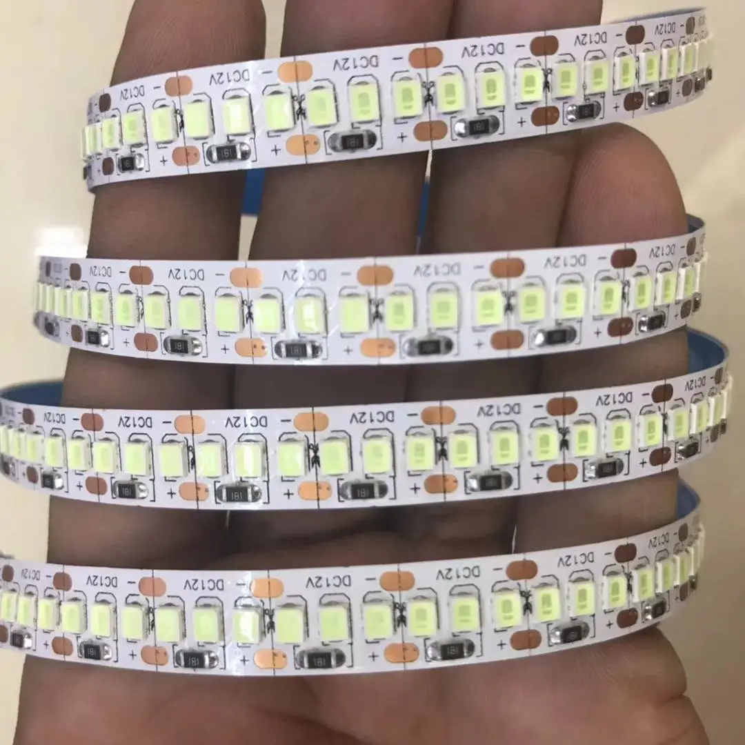 

LED light 12V DC strip SMD 1200leds chips LED Flexible PCB light LED backlight 240leds/m white/warmwhite /purewhite 4000K Strip