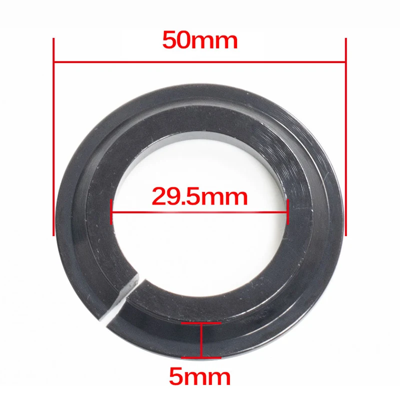 MTB Mountain Bike Fork Headset Base Compression Ring Conversion Adapter Bottom Spacer 28.6mm Bicycle Parts Accessories images - 6